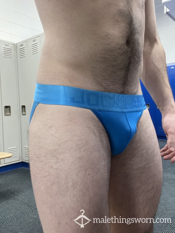 Sweaty Jockstrap At Gym