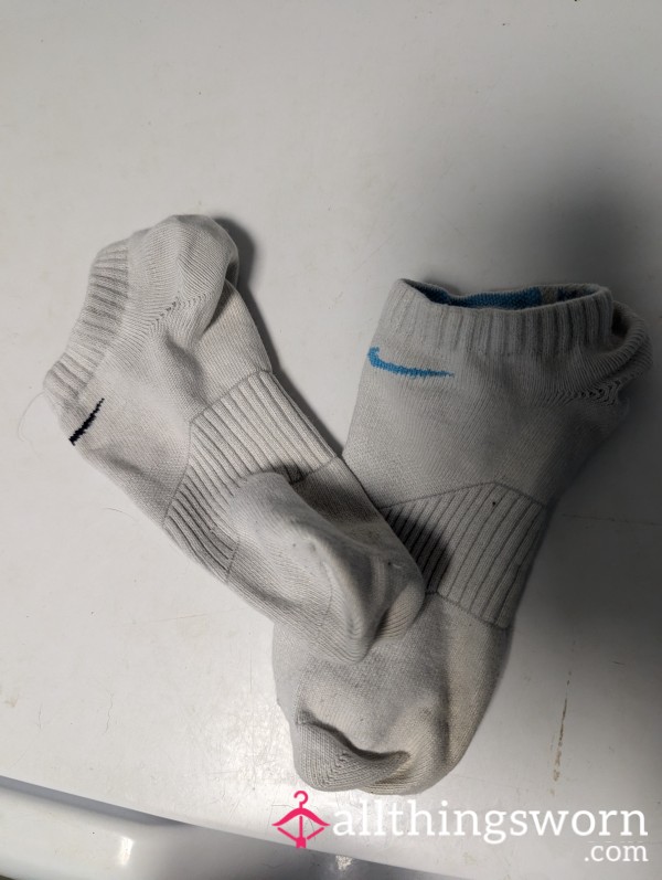 Sweaty Mismatched Gym Socks