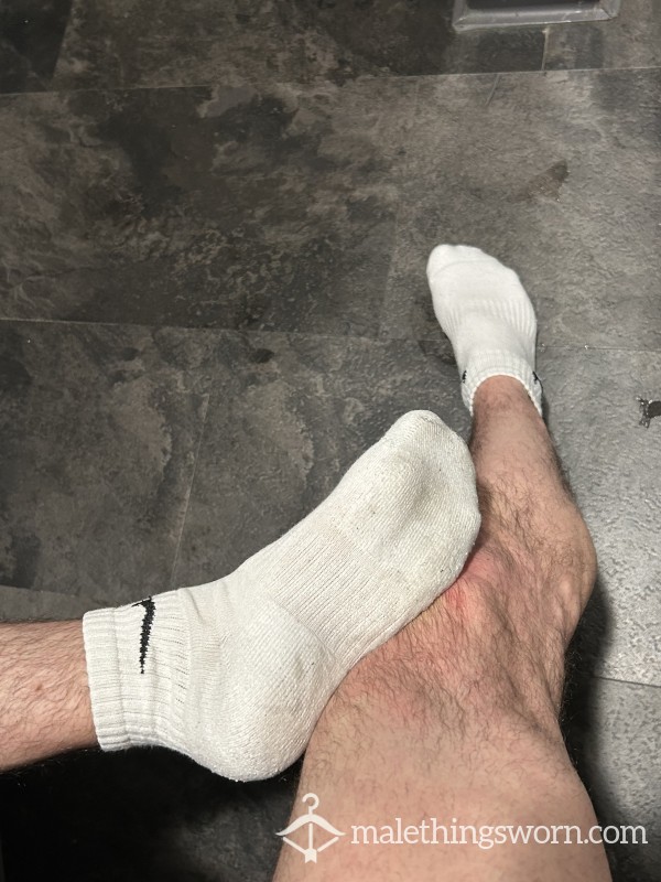 Sweaty Nike Gym Socks