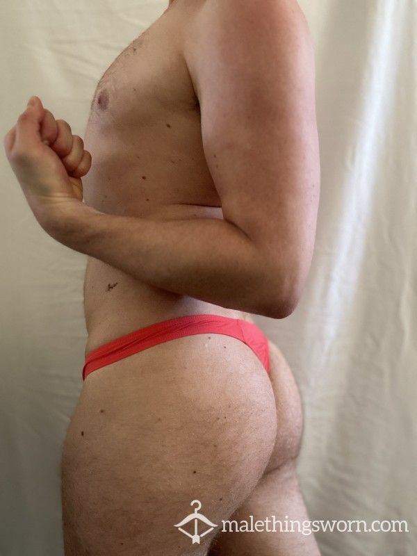 Sweaty Pink Thong