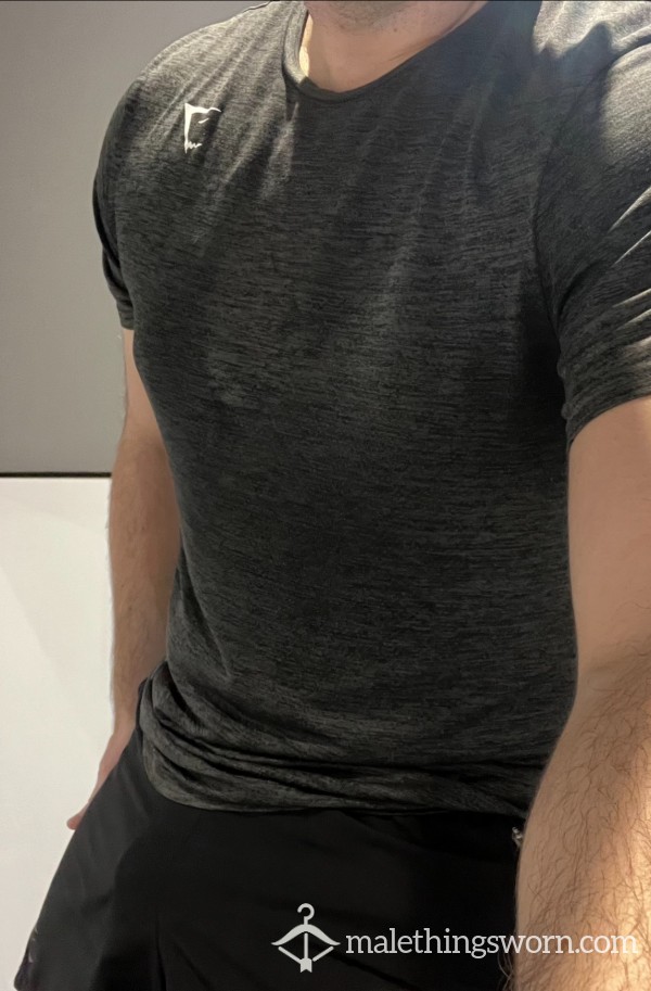 Sweaty Post Spin Gym Top