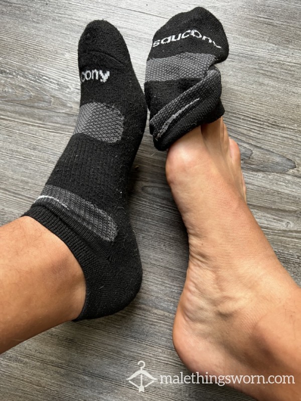 Sweaty Running Socks