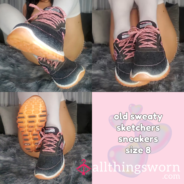 Sweaty Sketcher's Sneakers - Size 8