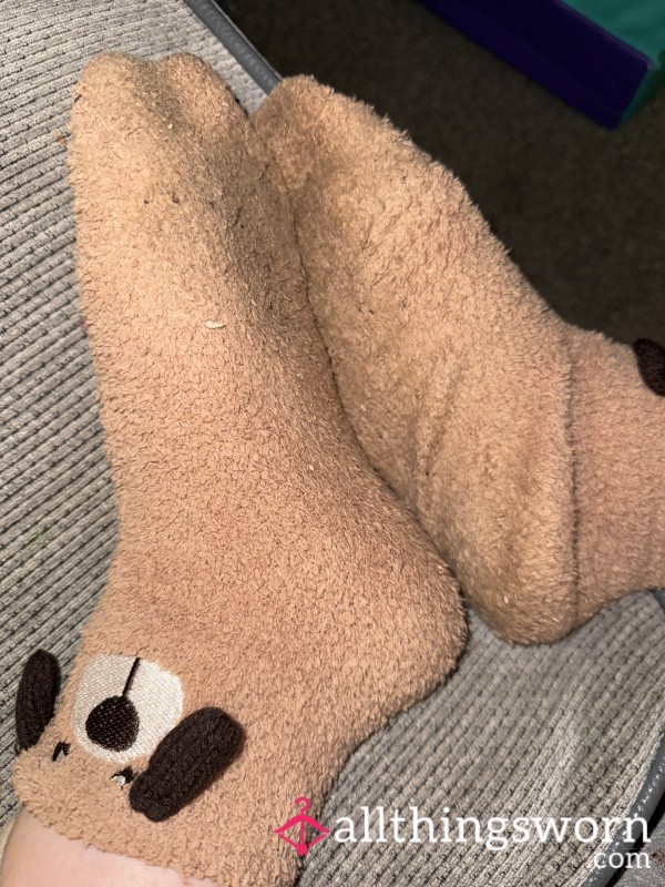 Sweaty Slipper Doggy Socks