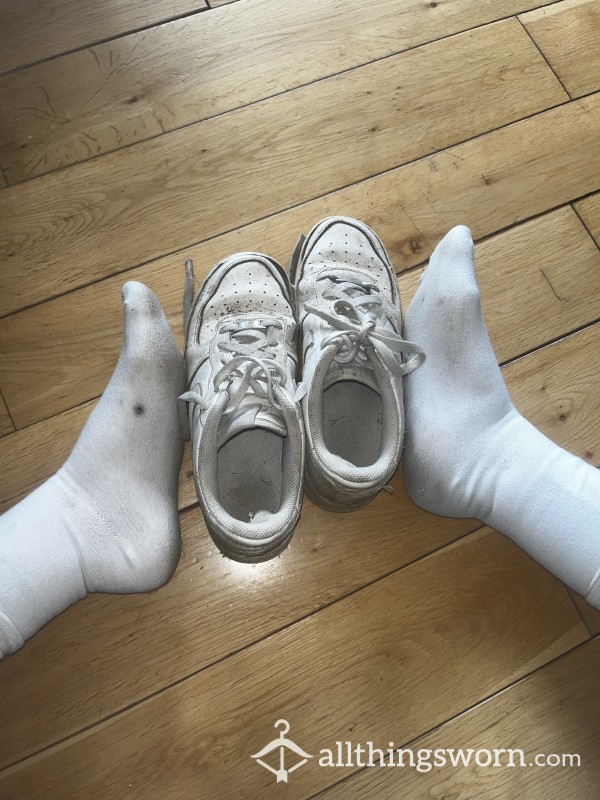 Sweaty Sneakers Post Hike