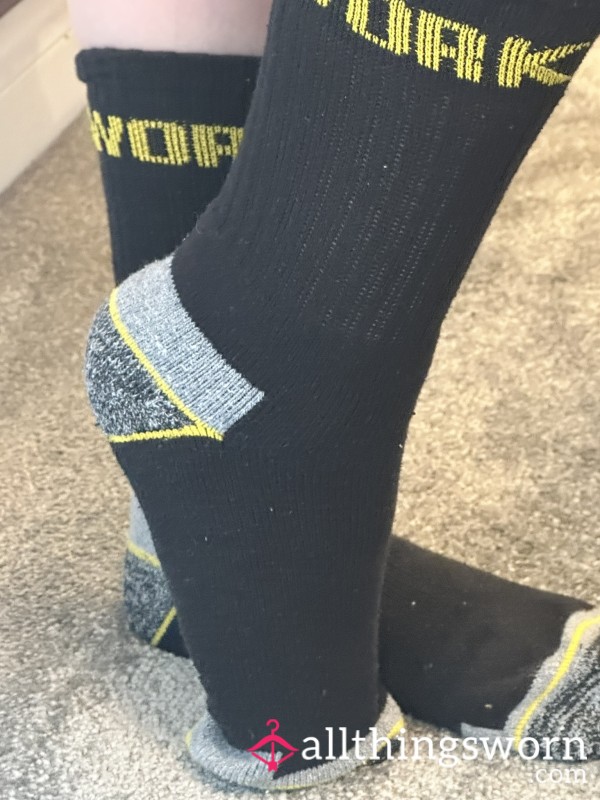 Sweaty Socks, Worn On Delivery.