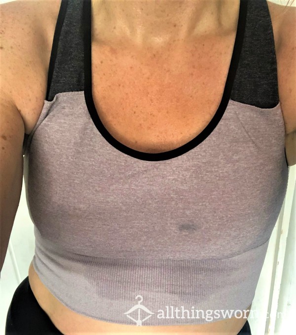 Sweaty Sports Bra