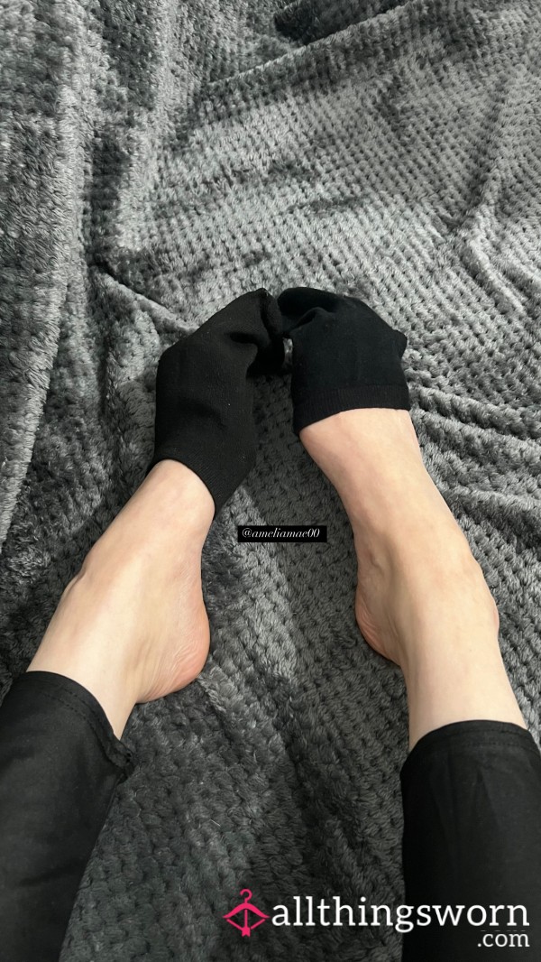 Sweaty Stinky Black Socks