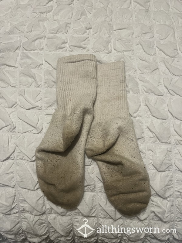 SWEATY SUPER DIRTY SMELLY WORN SOCKS