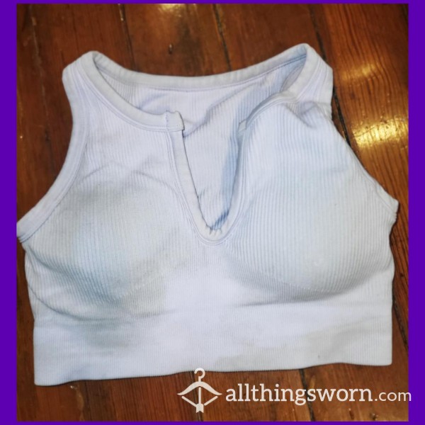 Sweaty, Tight Workout Bra Top *3 DAYS WORN*