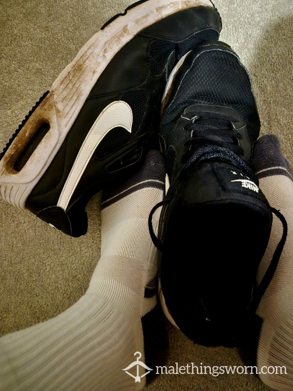 Sweaty Trashed Nike Air Trainers