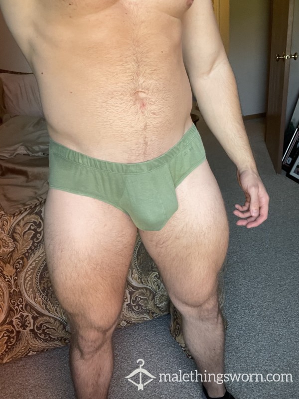 Sweaty Used Gym Underwear, Can C*m All Over Them If You Would Like