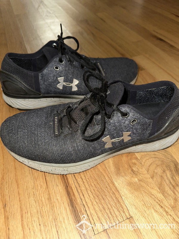 Sweaty Used Under Armour Shoes