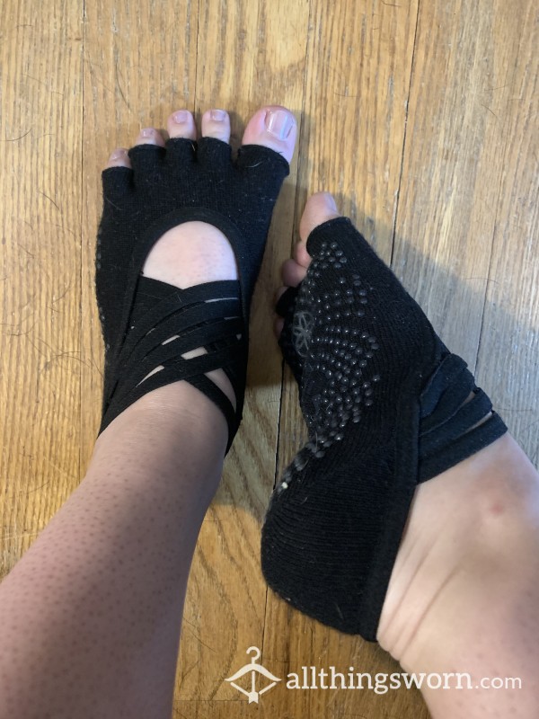 Sweaty, Used Yoga Socks