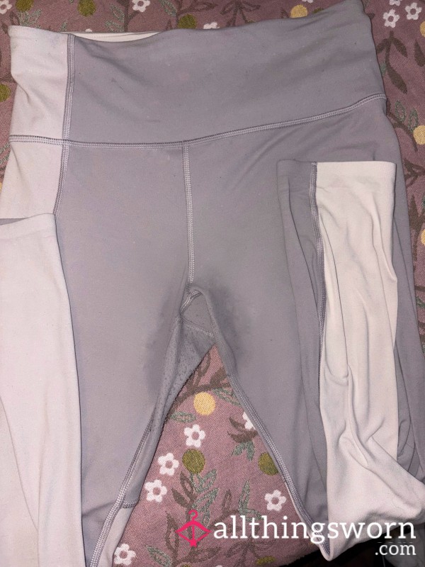 Sweaty Well-worn Athleta Leggings