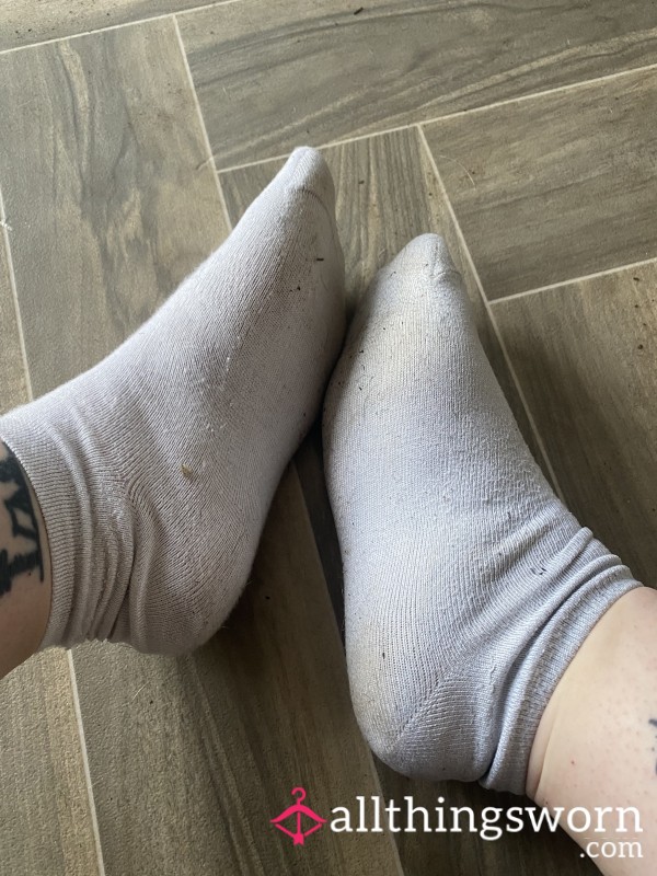 Sweaty White Socks