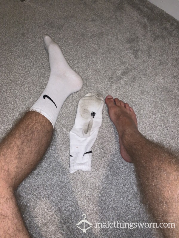 Sweaty White Socks