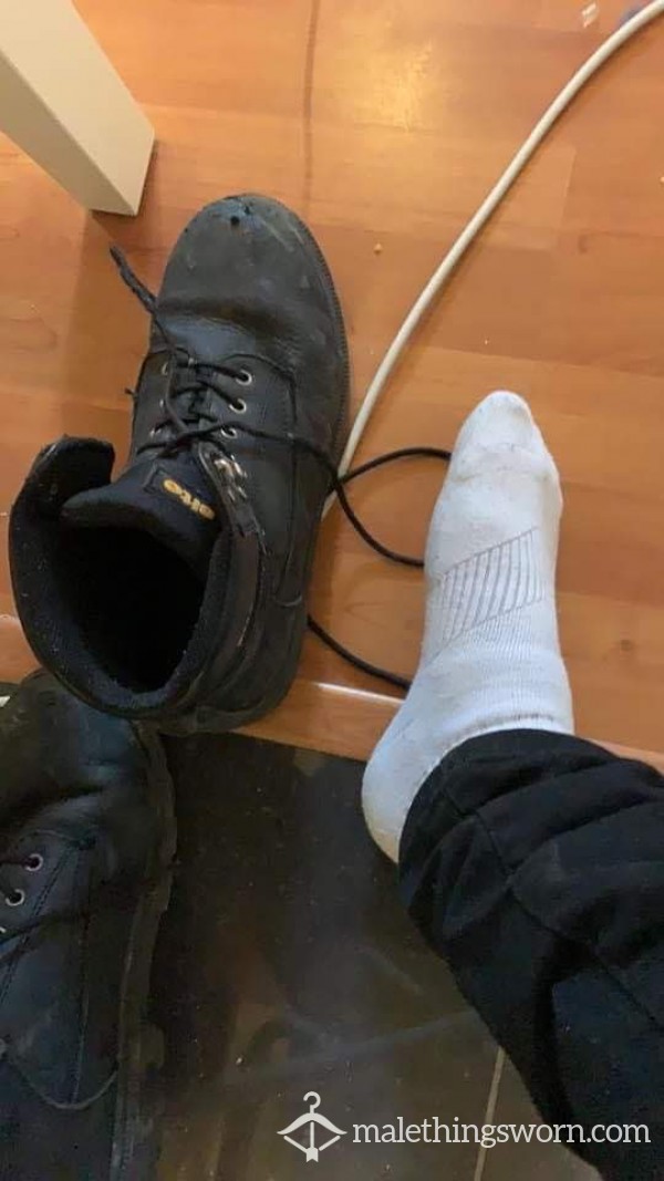 Sweaty White Socks