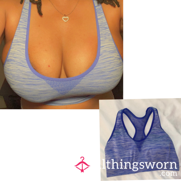 Sweaty Work Out Sports Bra