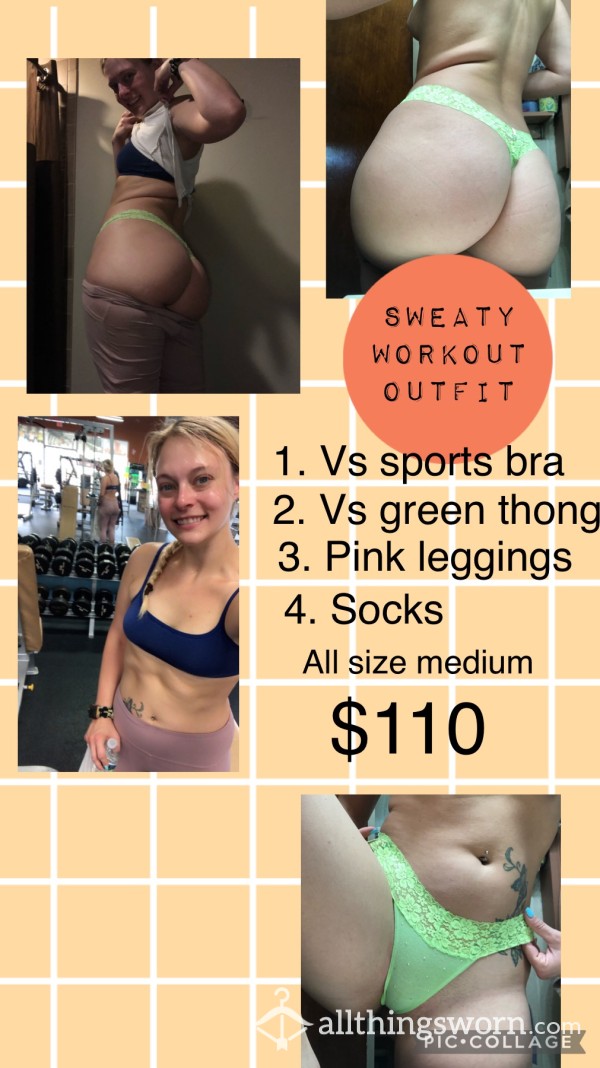 Sweaty Workout Outfit