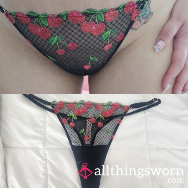 Sweet Cherry Pie Thong 🍒 🥧