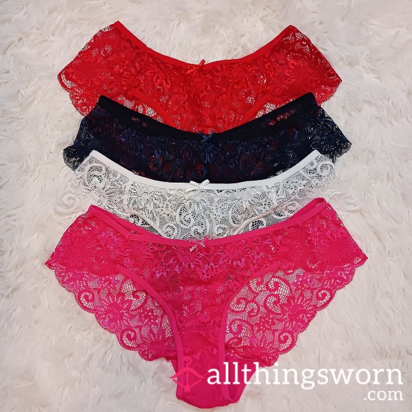 Sweet & Flirty Full Lace Hipster Panties