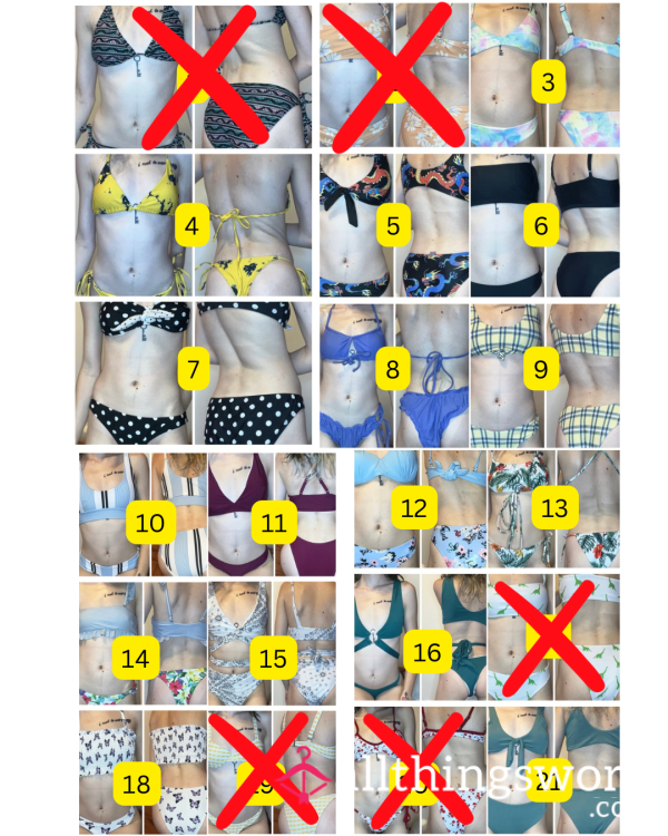 Swimsuits (size Xs-sm)