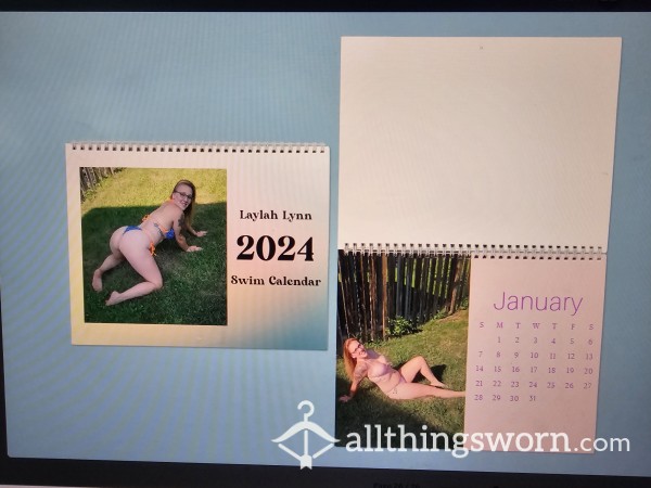 Swimwear 2024 Calendar