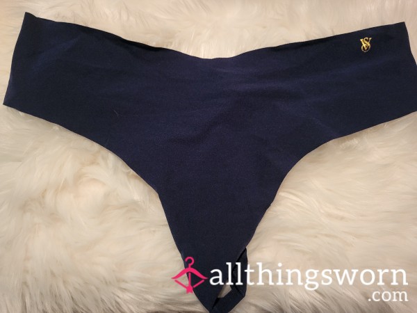 T13: XL Navy Pink VS No Show Thong