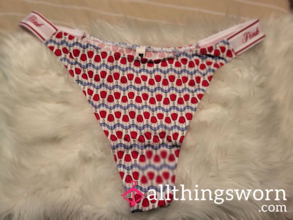 T21: XL PINK Bomb Pop Thong