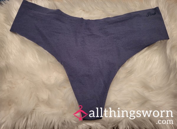 T26: XL Blue PINK No Show Thong - 1 Save