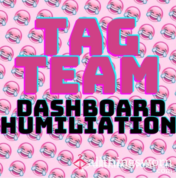 😈Tag Team Dashboard Humiliation 😈