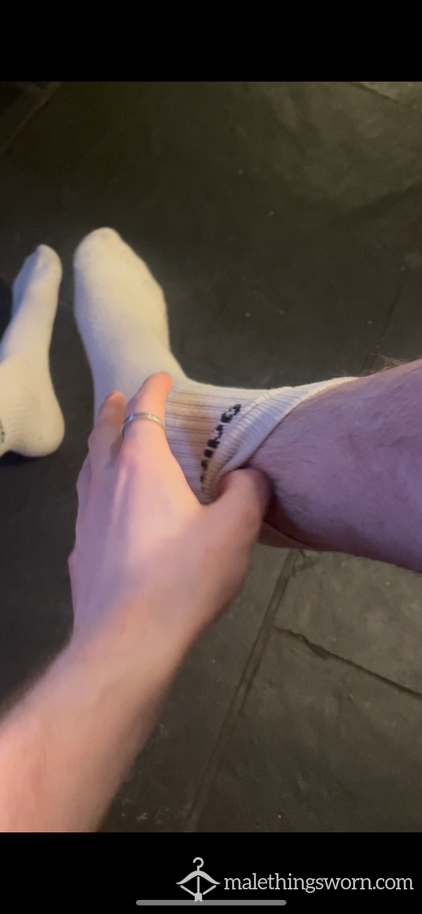 Taking Off My Socks After A Long Few Days Of Wear