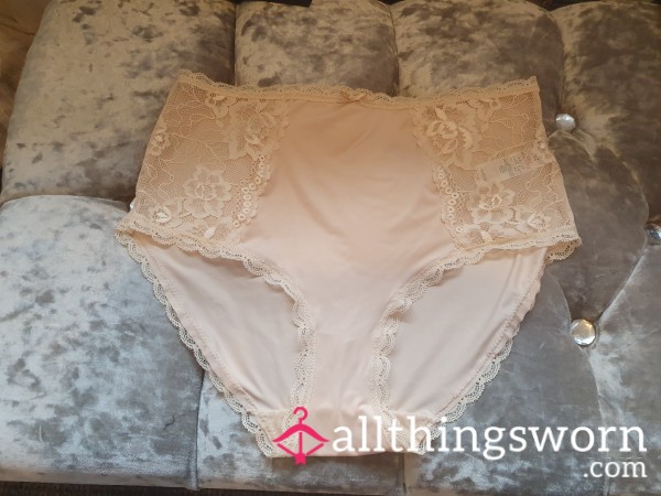 Tan Full Back Knickers Size 12🥰