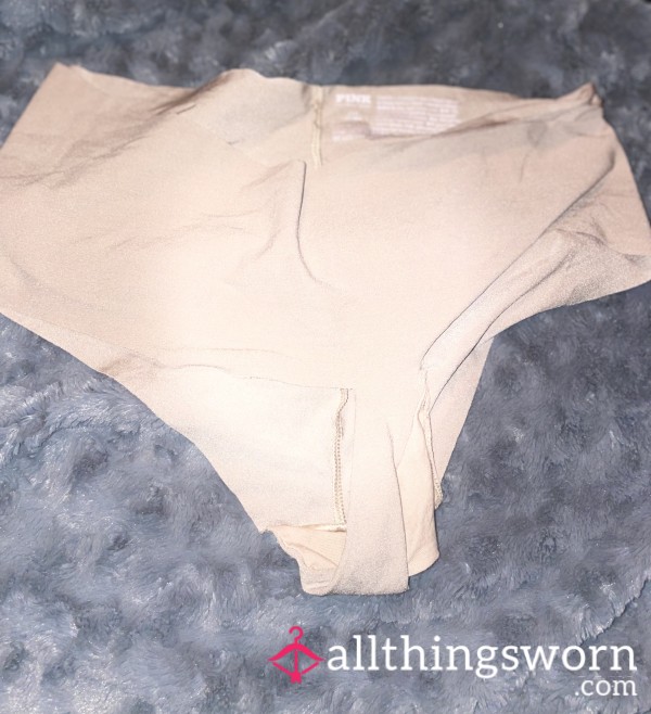 Tan Seemless Well Worn Full Back Panties