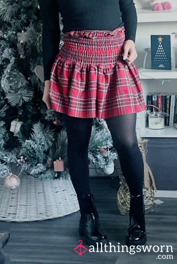 Tartan Skirt Fits All