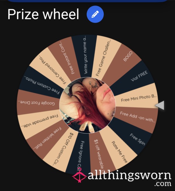 Task Wheel Spins