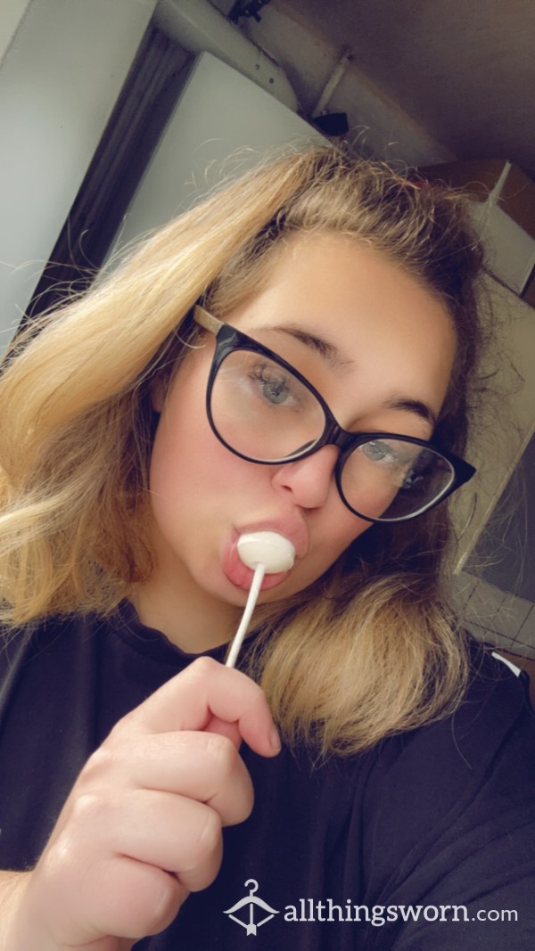 Taste My Sp*t Off This Lollipop And Tell My How I Taste