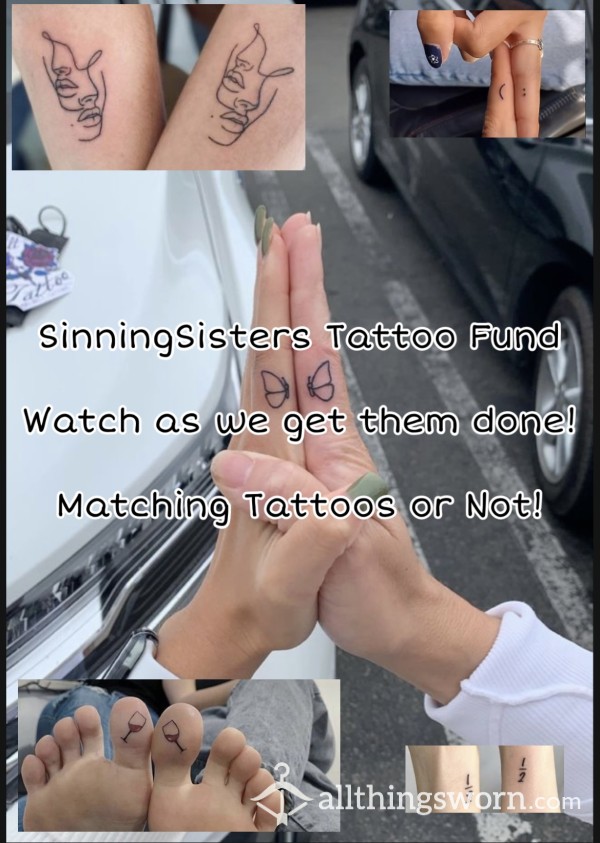 Tattoo Fund ~ Pre-Order Content