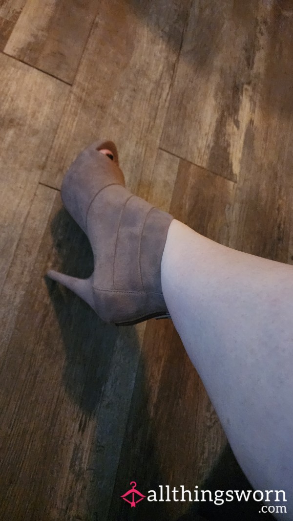 Taupe Heels 4 YOU