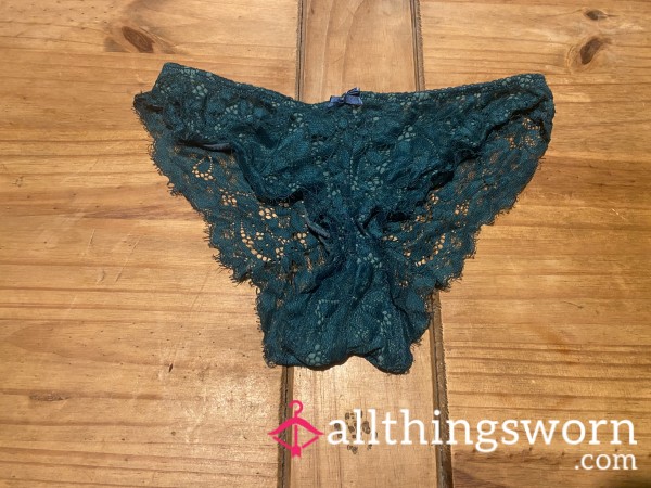 Teal Lace Panties