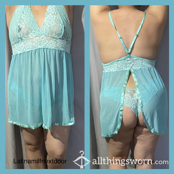 Teal Lingerie