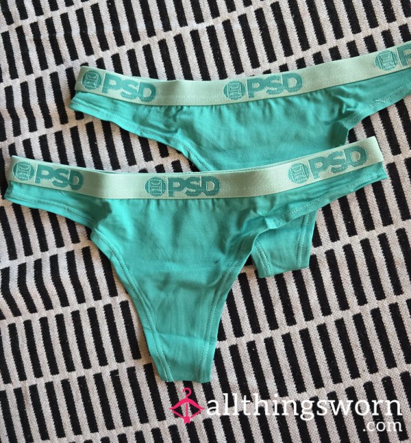 Teal PSD Thongs!