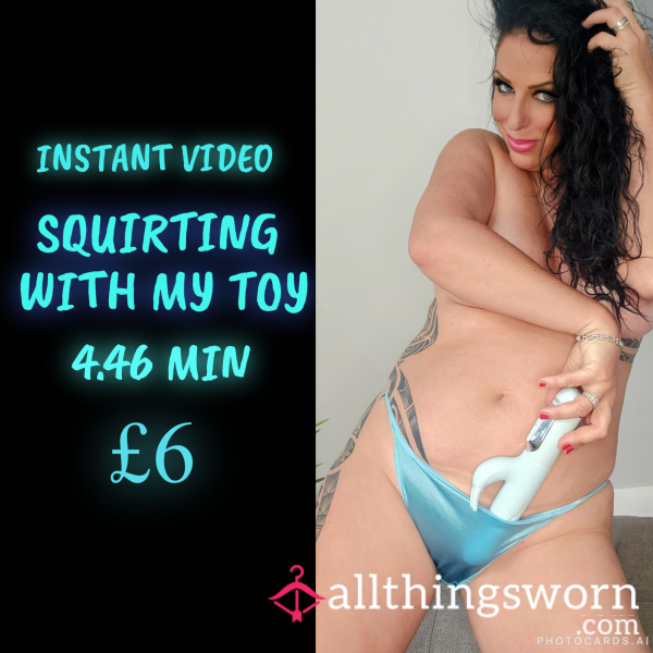 Video - Alex F**king Herself With Her Di**o On The Bed...Squirting Then Licking The Dripping Juice Off Her Wet Toy...