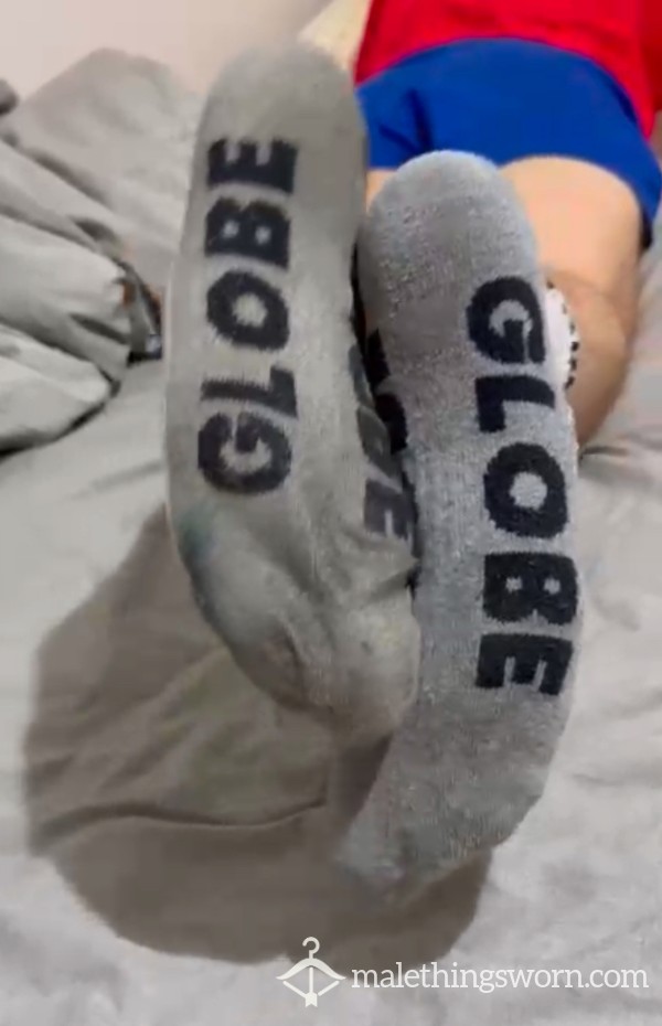 TEASING IN MY GLOBE SOCKS