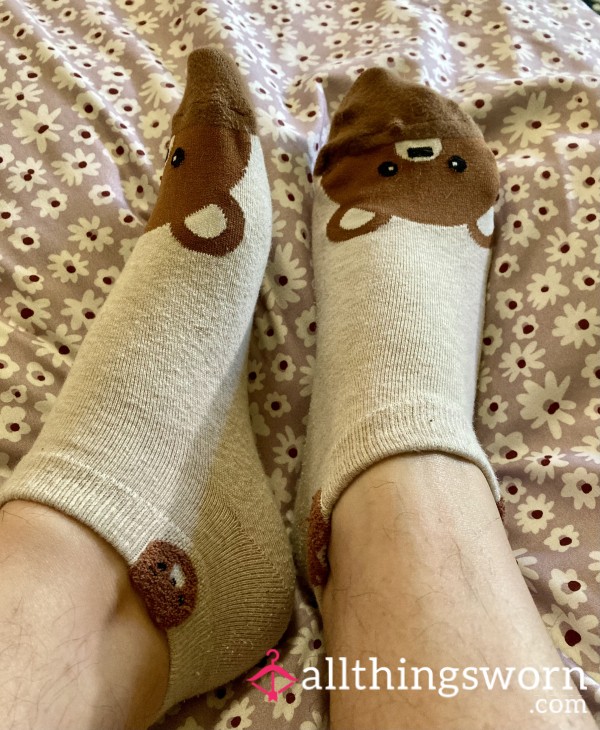 Teddy Bear Ankle Socks