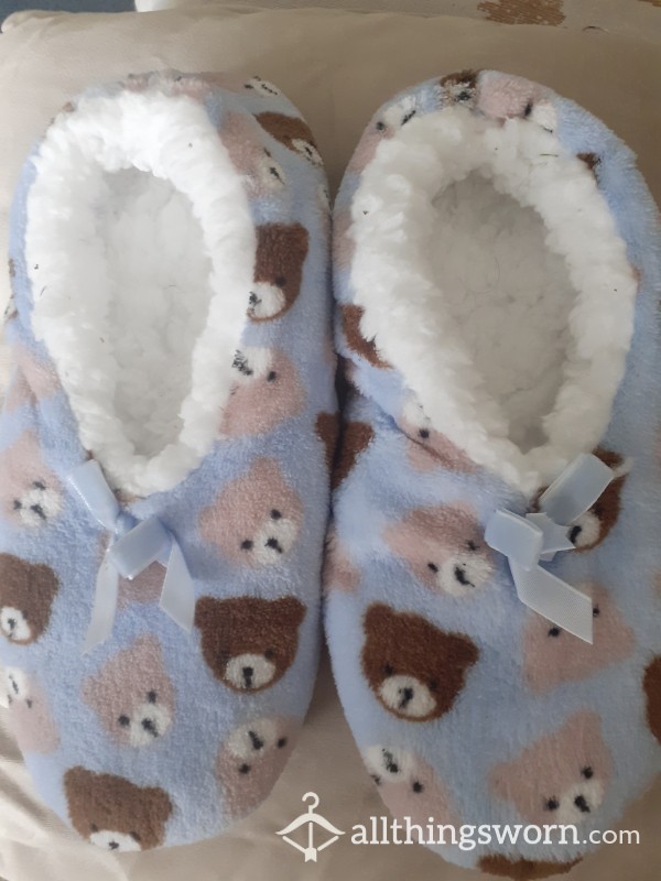 Teddy Bear Slippers