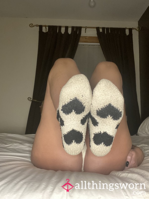 Tell Me How Long You Want Me To Wear These Bed Socks For!!