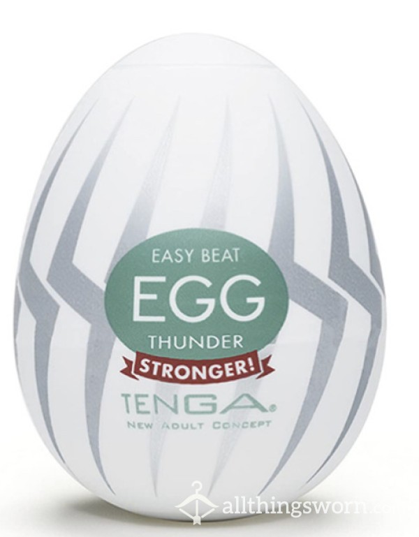 Tenga Egg Filled With My C*m