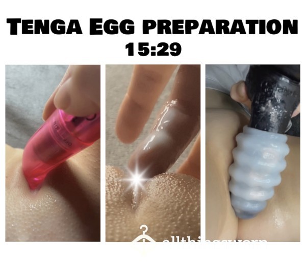 Tenga Egg Preparation🥚